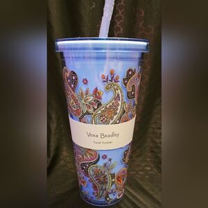 Vera Bradley travel tumbler, nwt